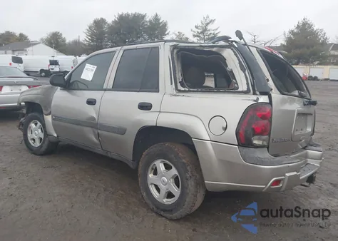 2003 Chevrolet Trailblazer Ls из США, поврежденный, VIN 1GNDT13S132365623